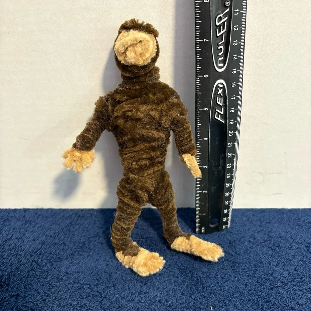 Handmade Chenille Stem 7” Tall Bigfoot Sasquatch Figurine Folk Art Unique